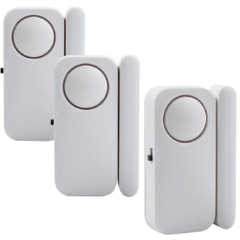 Détecteur magnétique d'ouverture de fenêtre et de porte – Pack de 3