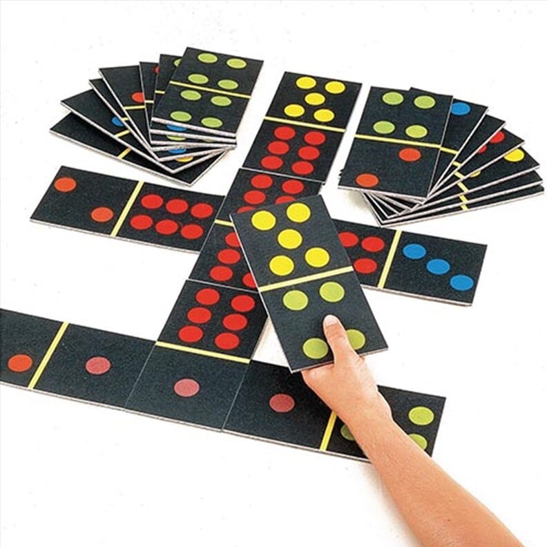 Dominos géants de sol