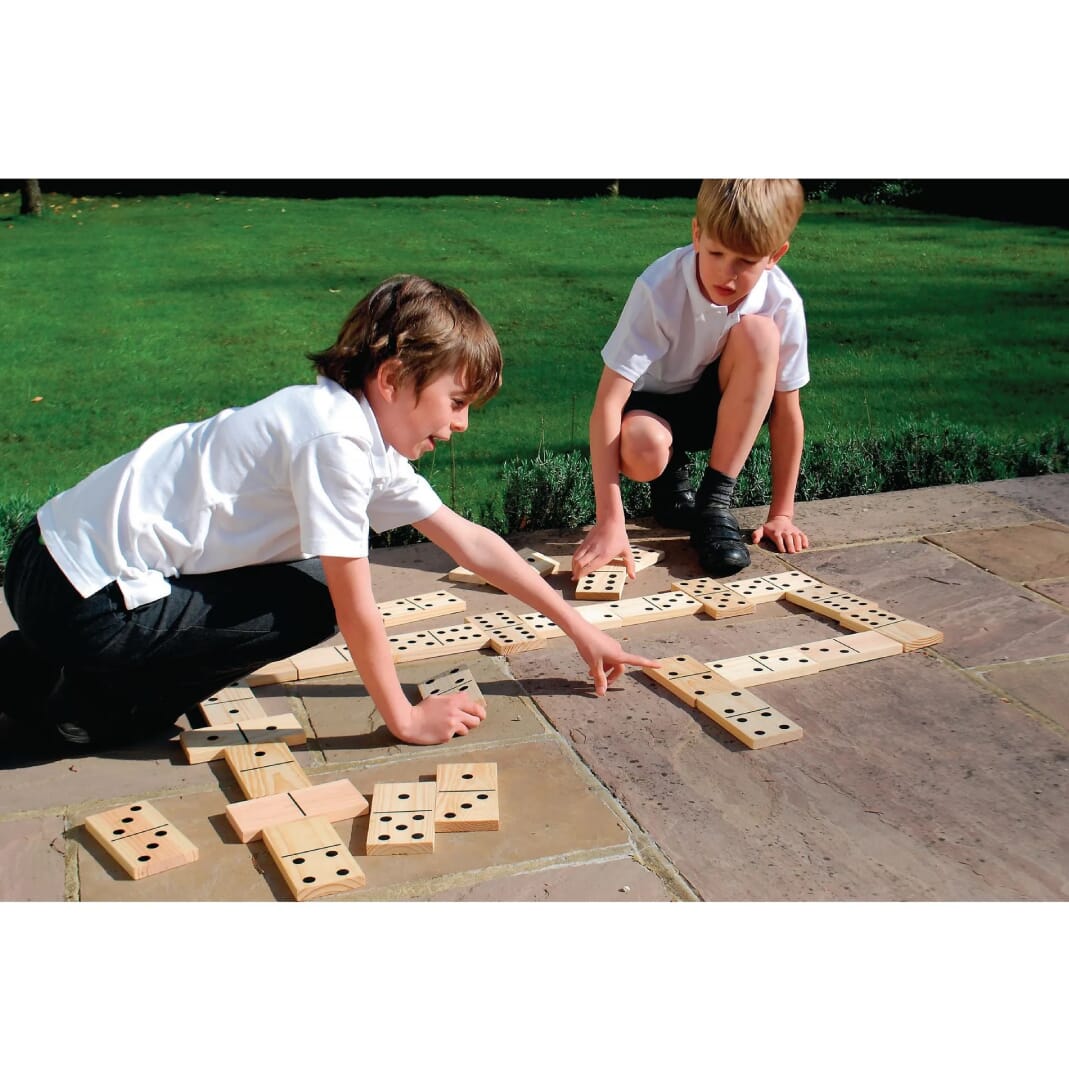 Dominos géants en bois