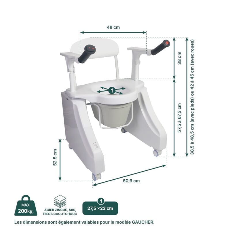 Elevateur de WC Loofy