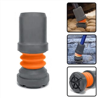 Embout amortissant Flexyfoot - 19mm - Gris 1 unité