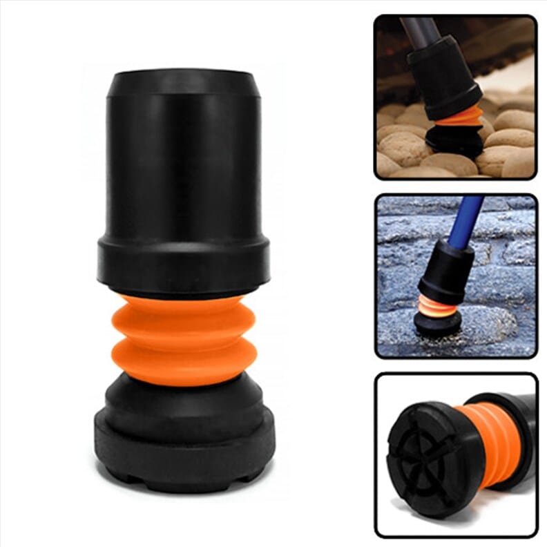 Embout amortissant Flexyfoot - 22mm - Noir