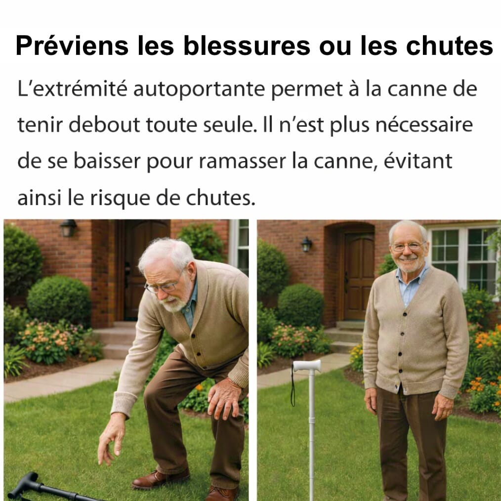 Embout de canne à large base