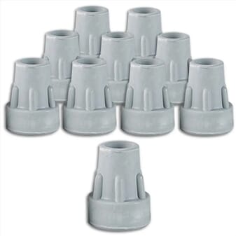 Embout pour canne gris