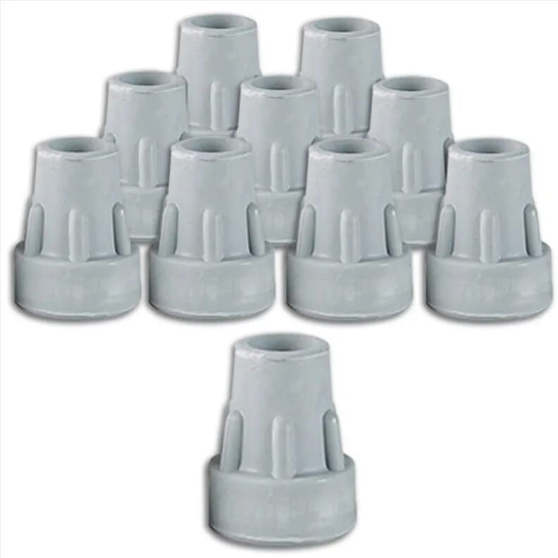 Embout pour canne gris