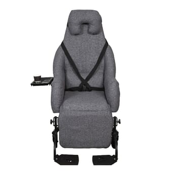 Fauteuil coquille Essentiel électrique Gris