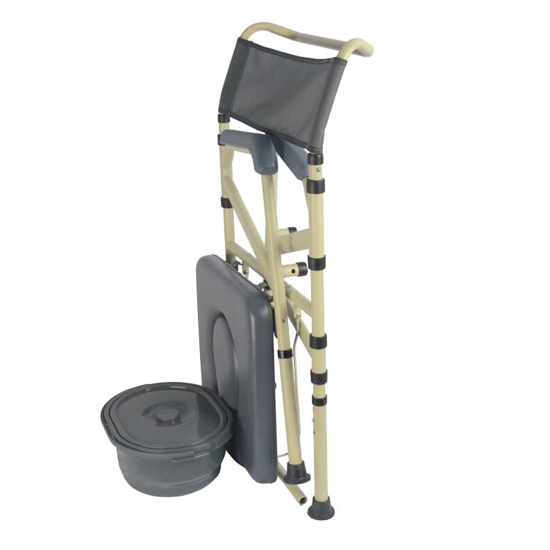 Fauteuil de toilettes pliant