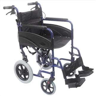 Fauteuil de transfert compact Bleu