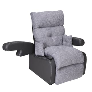 Fauteuil releveur Cocoon G2 1 moteur Gris - Assise 45x50 cm