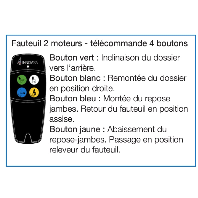 Fauteuil releveur Cocoon G2 2 moteurs