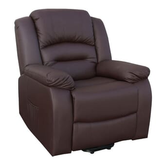 Fauteuil releveur massant et chauffant