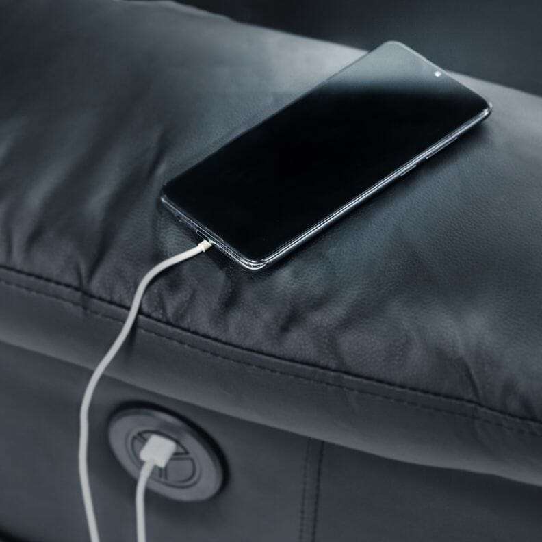 Fauteuil releveur massant et chauffant