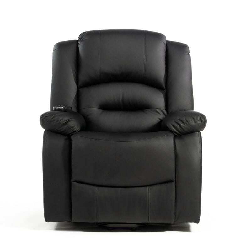 View Fauteuil releveur massant et chauffant Noir information