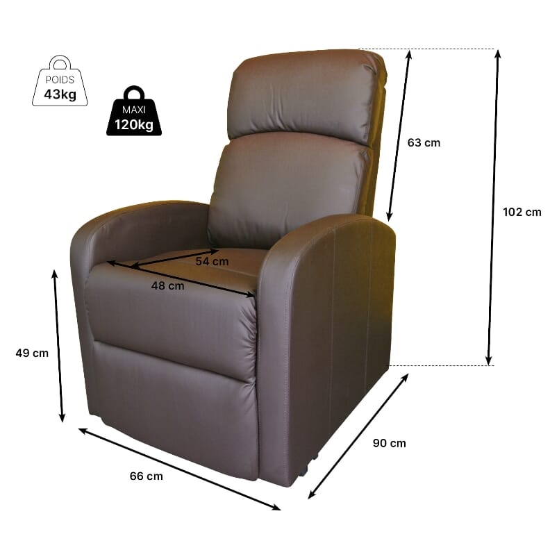 Fauteuil releveur Primo Confort