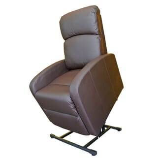 Fauteuil releveur Primo Confort Simili Cuir Chocolat