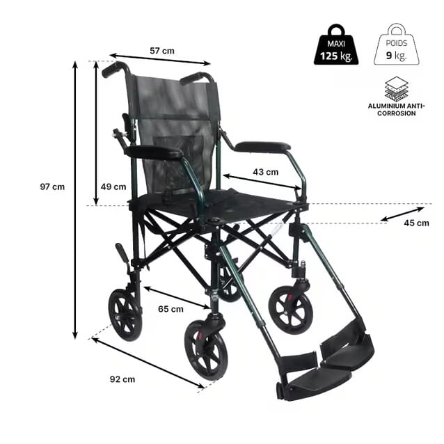 Fauteuil roulant de voyage