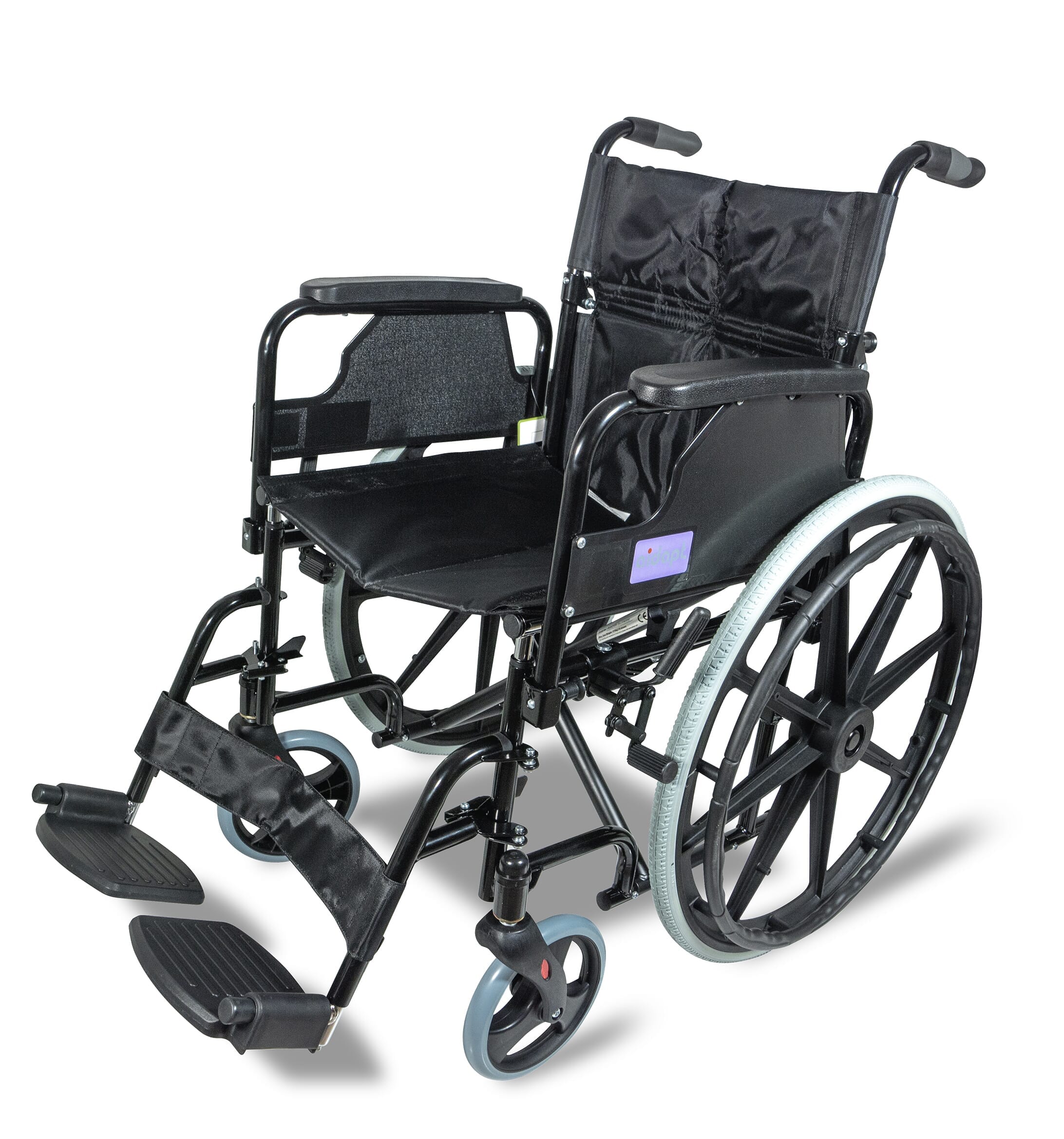 Fauteuil Roulant Deluxe en acier