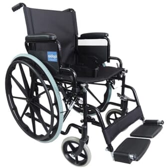 Fauteuil roulant en acier