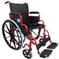 Fauteuil roulant en acier