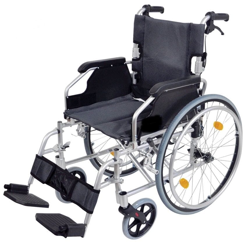 Fauteuil roulant en aluminium Deluxe