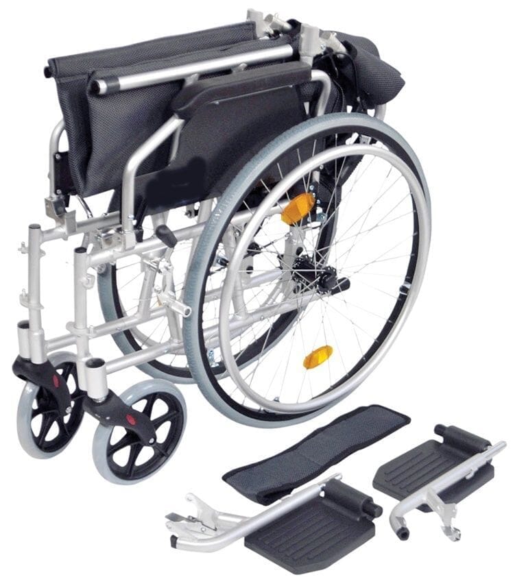 Fauteuil roulant en aluminium Deluxe