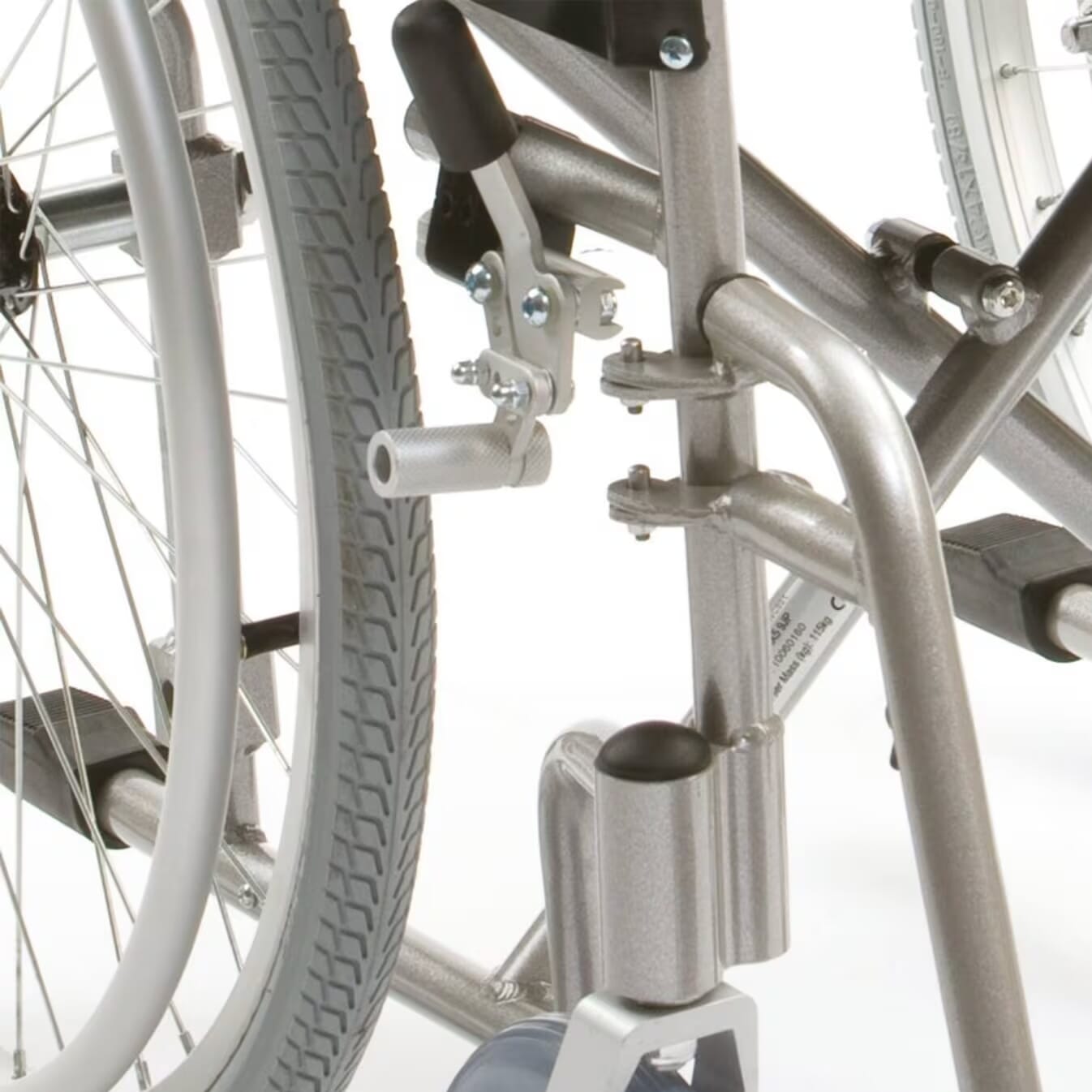 Fauteuil roulant manuel en aluminium