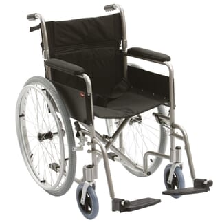 Fauteuil roulant manuel en aluminium