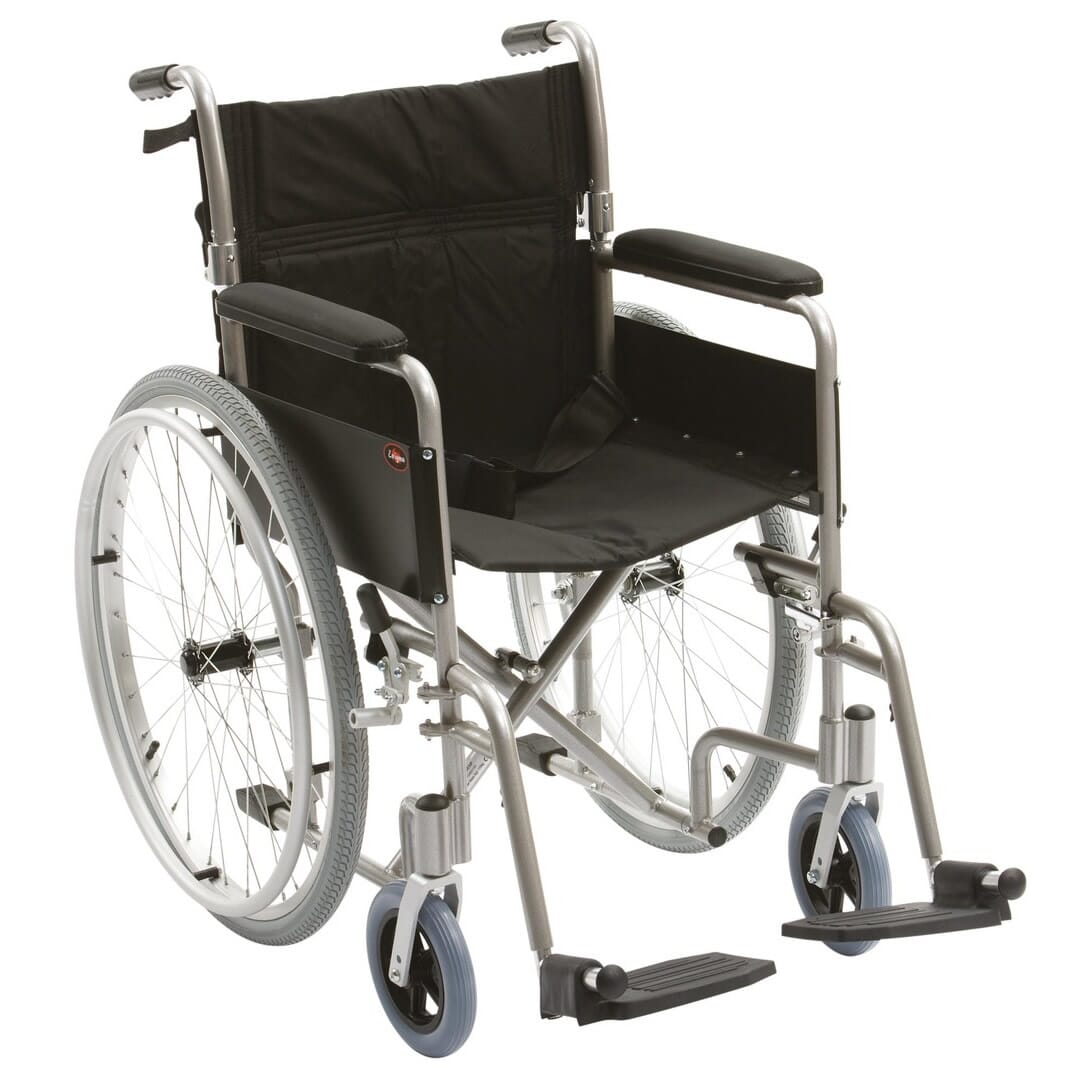 Fauteuil roulant manuel en aluminium