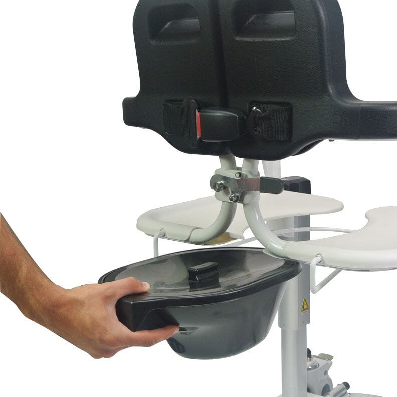 Fauteuil WC/douche et transfert Moovy électrique