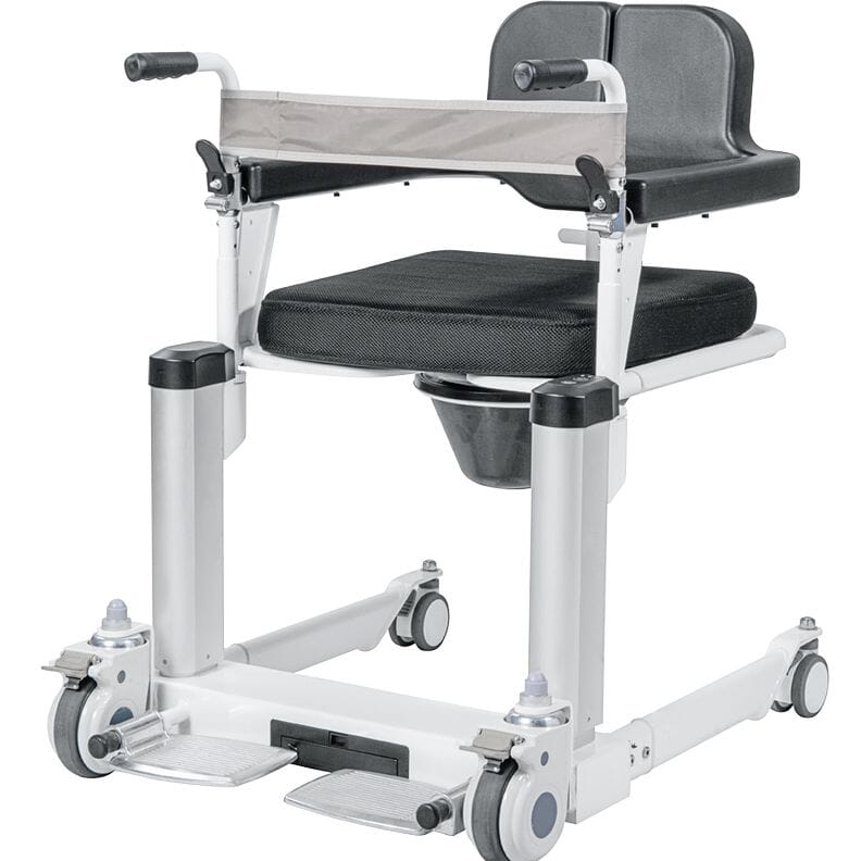 Fauteuil WC/douche et transfert Moovy électrique