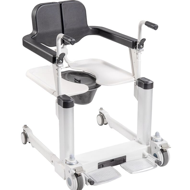 Fauteuil WC/douche et transfert Moovy électrique