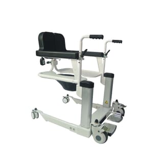 Fauteuil WC/douche et transfert Moovy électrique