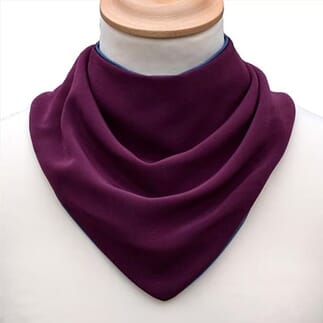 Foulard bavoir pour adulte Bibetta Violet