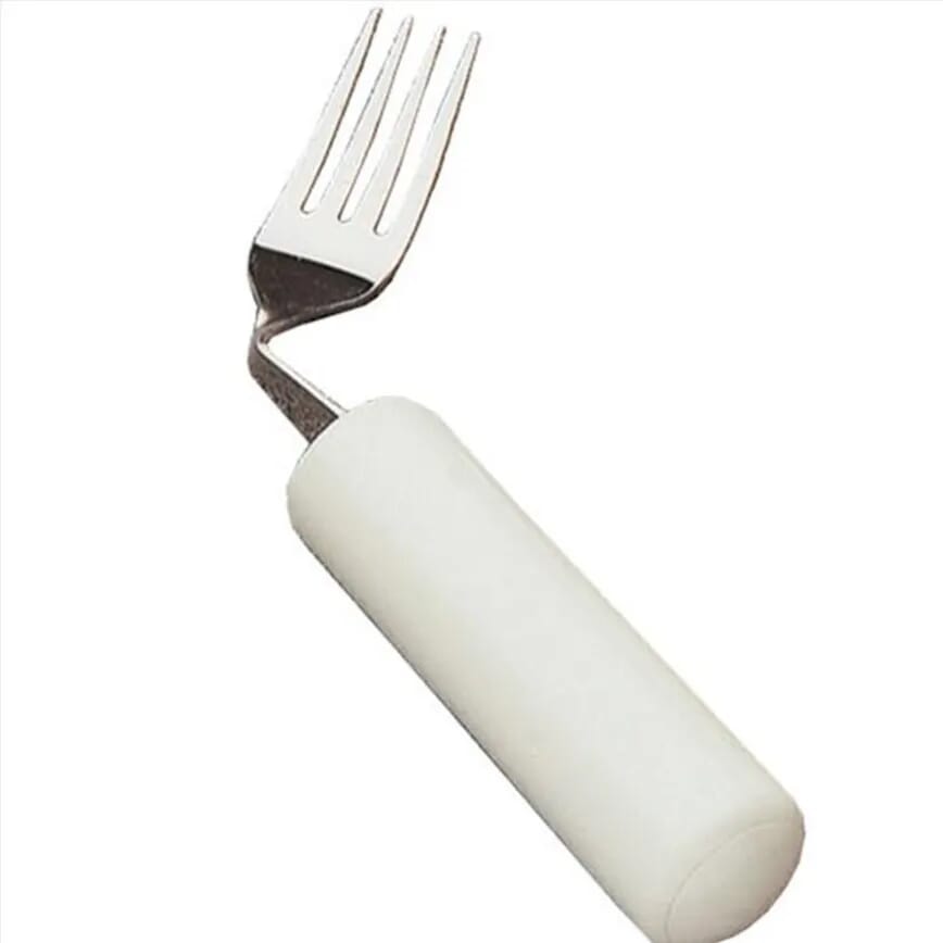 Fourchette à manche cylindrique coudé - Queens ™