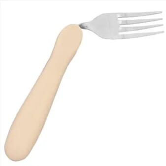 Fourchette coudée Caring