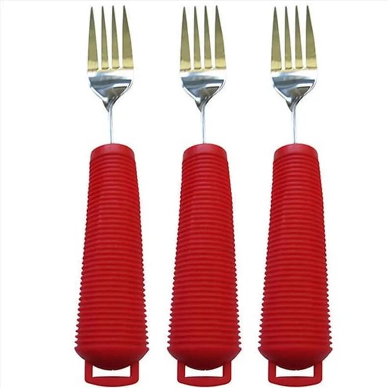 Fourchette pliable - Rouge