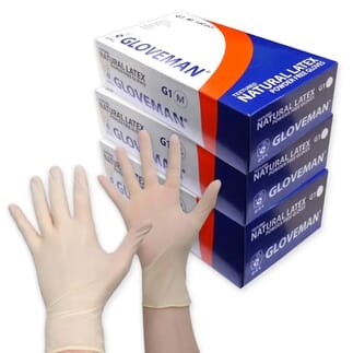 Gants en latex Taille M - 3 boÃ®tes