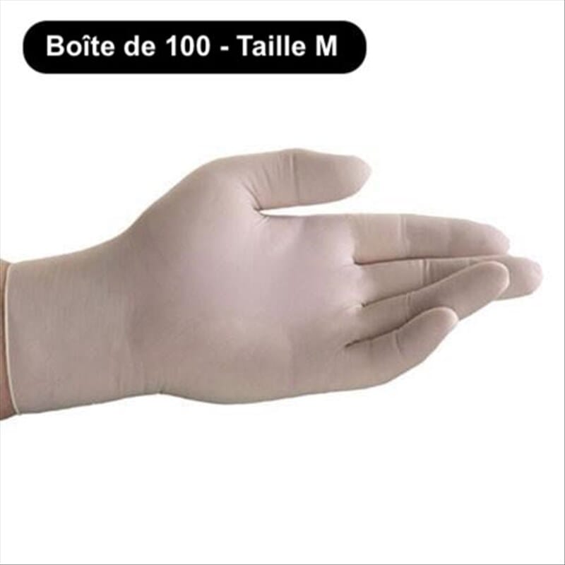 Breeze-100pcs gants en nitrile multifonctions jetables gants cosmétique  médicaux tatouage salon M - Latulipe