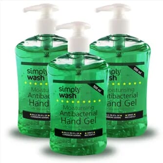 Gel antibactérien pour les mains - bouteille à poussoir 500 ml