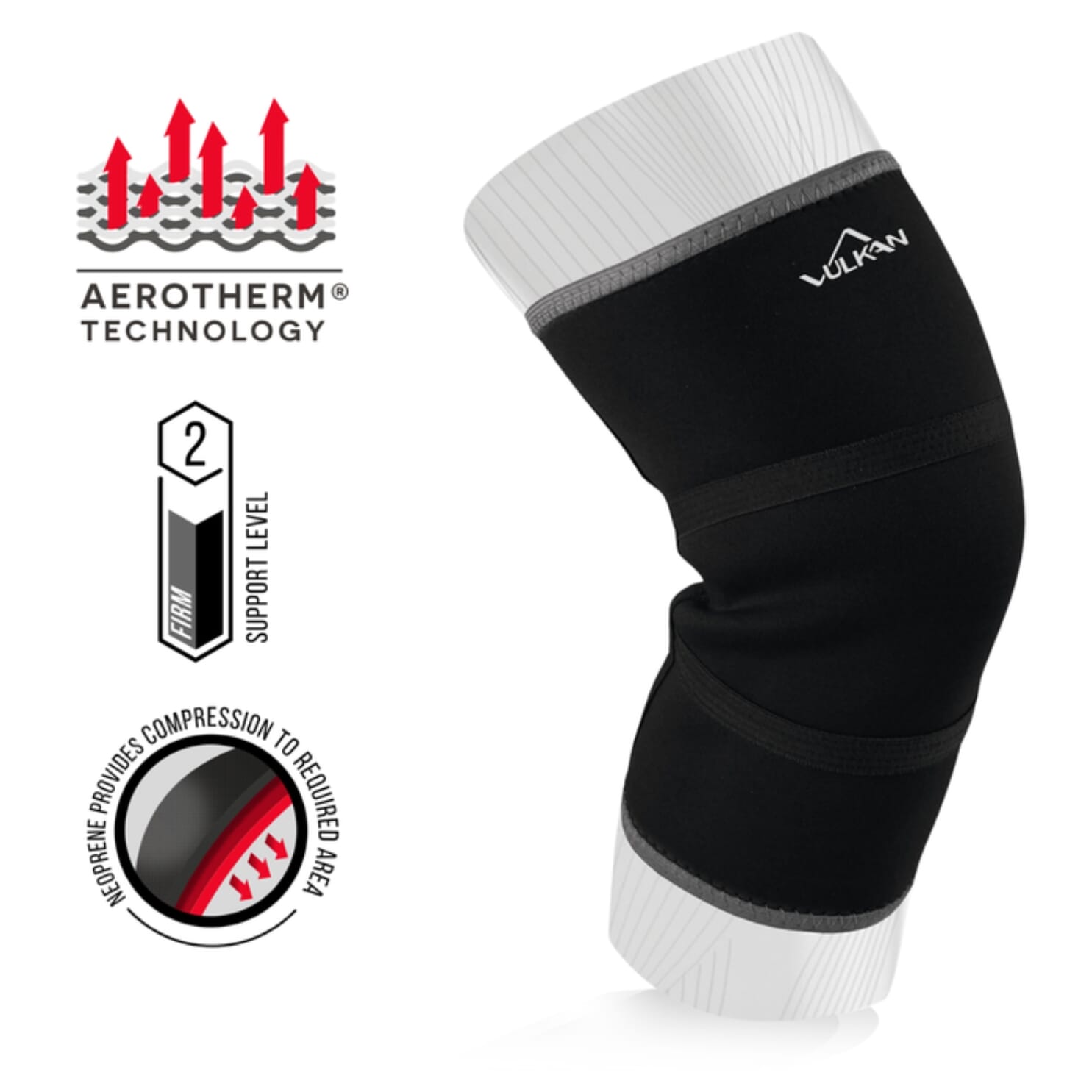 Genouillère Épaisse en néoprène Vulkan