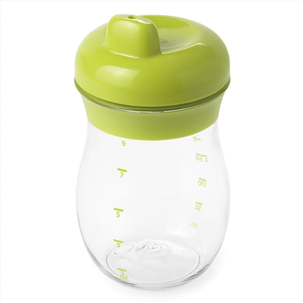 Gobelet Anti Fuites D Apprentissage Vert Verre Anti Renversement Bebe