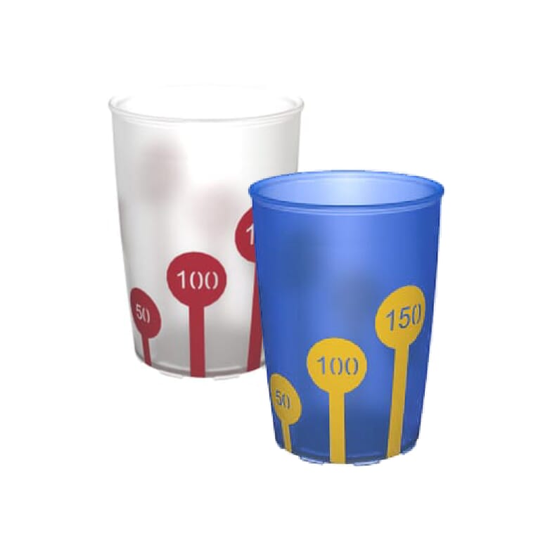 Gobelet antidérapant Ornamin avec graduation - 250 ml