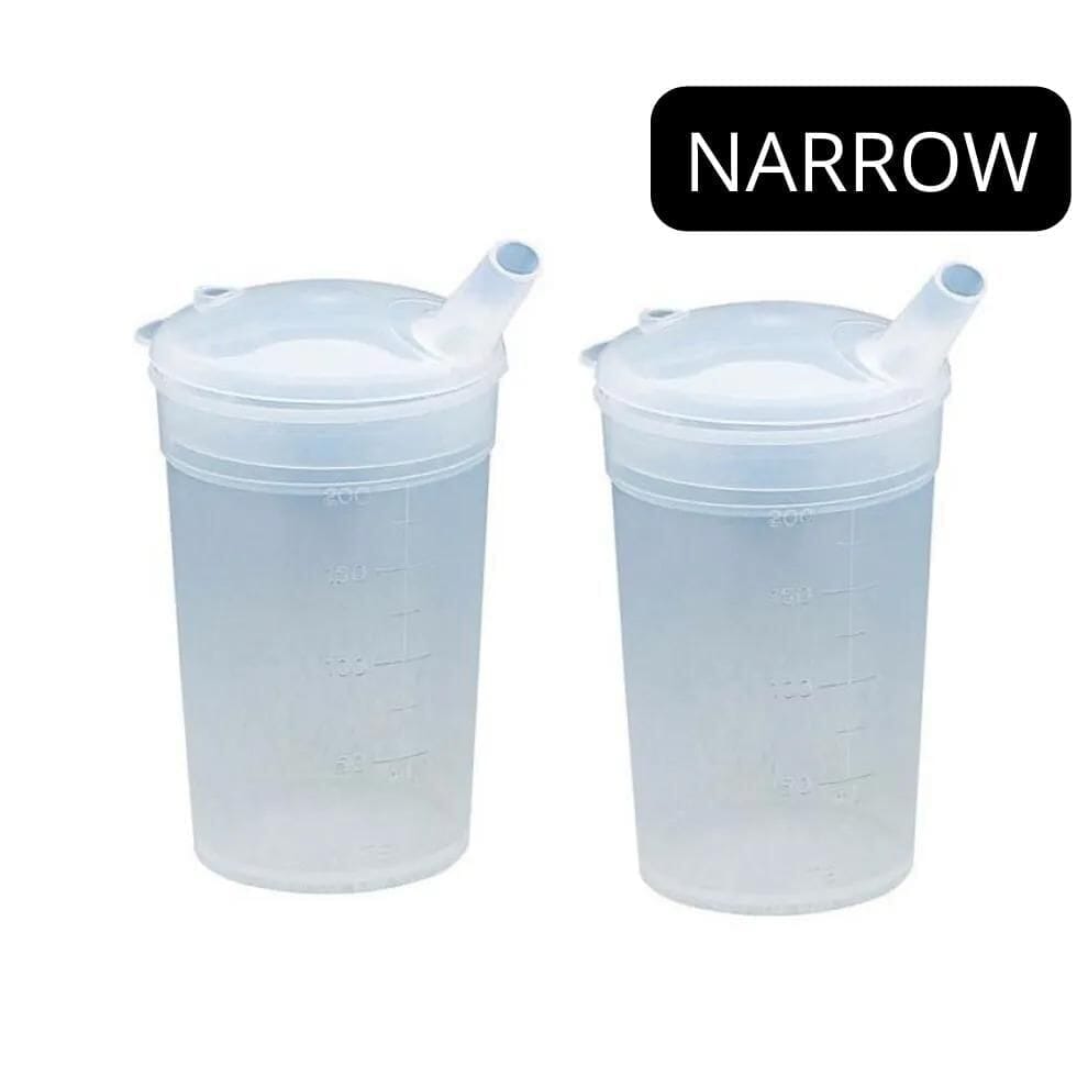 Gobelet d'alimentation avec couvercle - Lot de 2