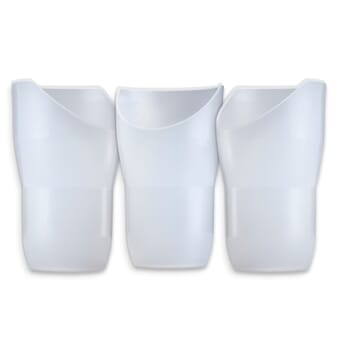 Gobelet ergonomique avec découpe nasale