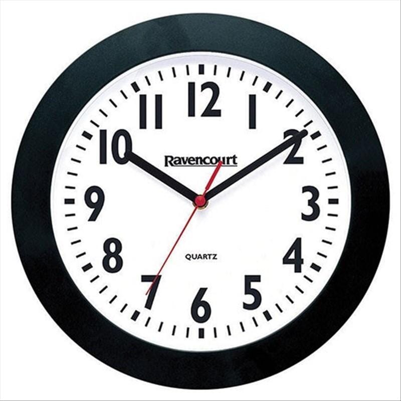 View Horloge grand format facile à voir information
