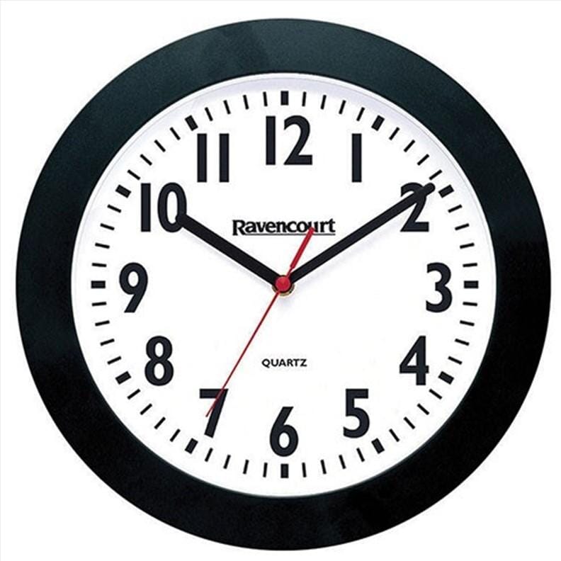 Horloge grand format - facile à voir