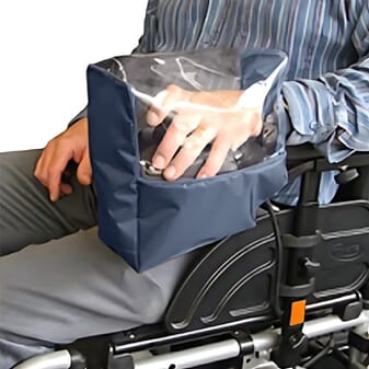 Housse de protection pour panneau de commande de fauteuil roulant électrique