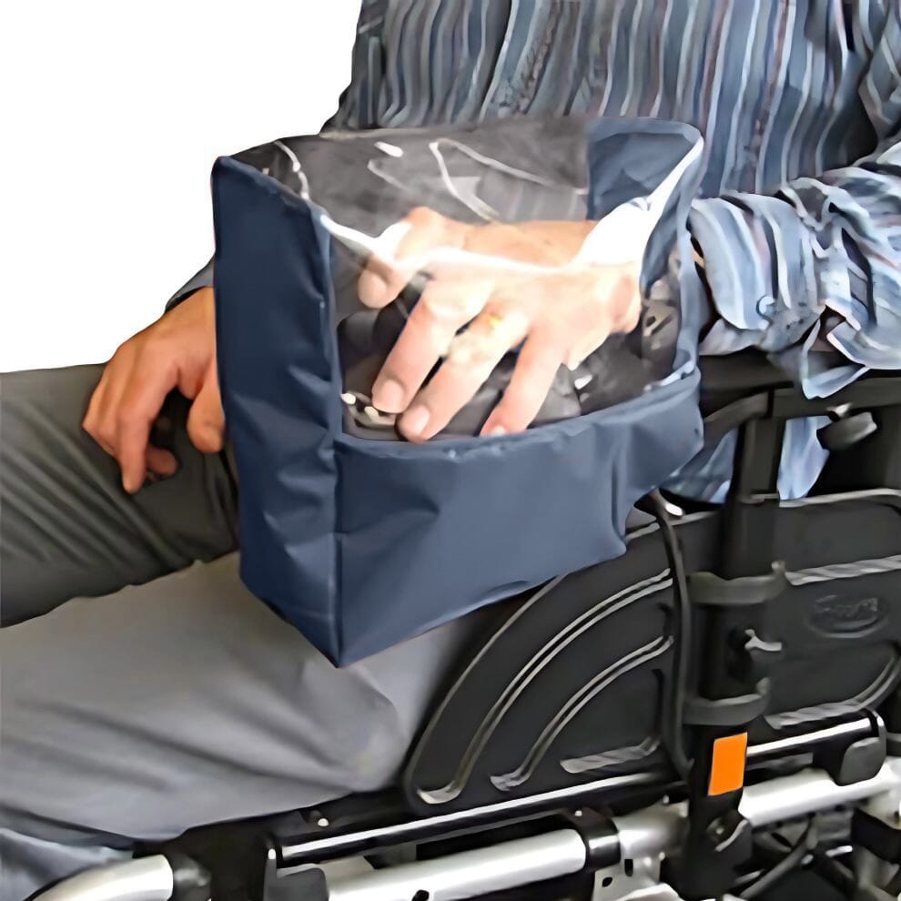 Housse de protection pour panneau de commande de fauteuil roulant électrique
