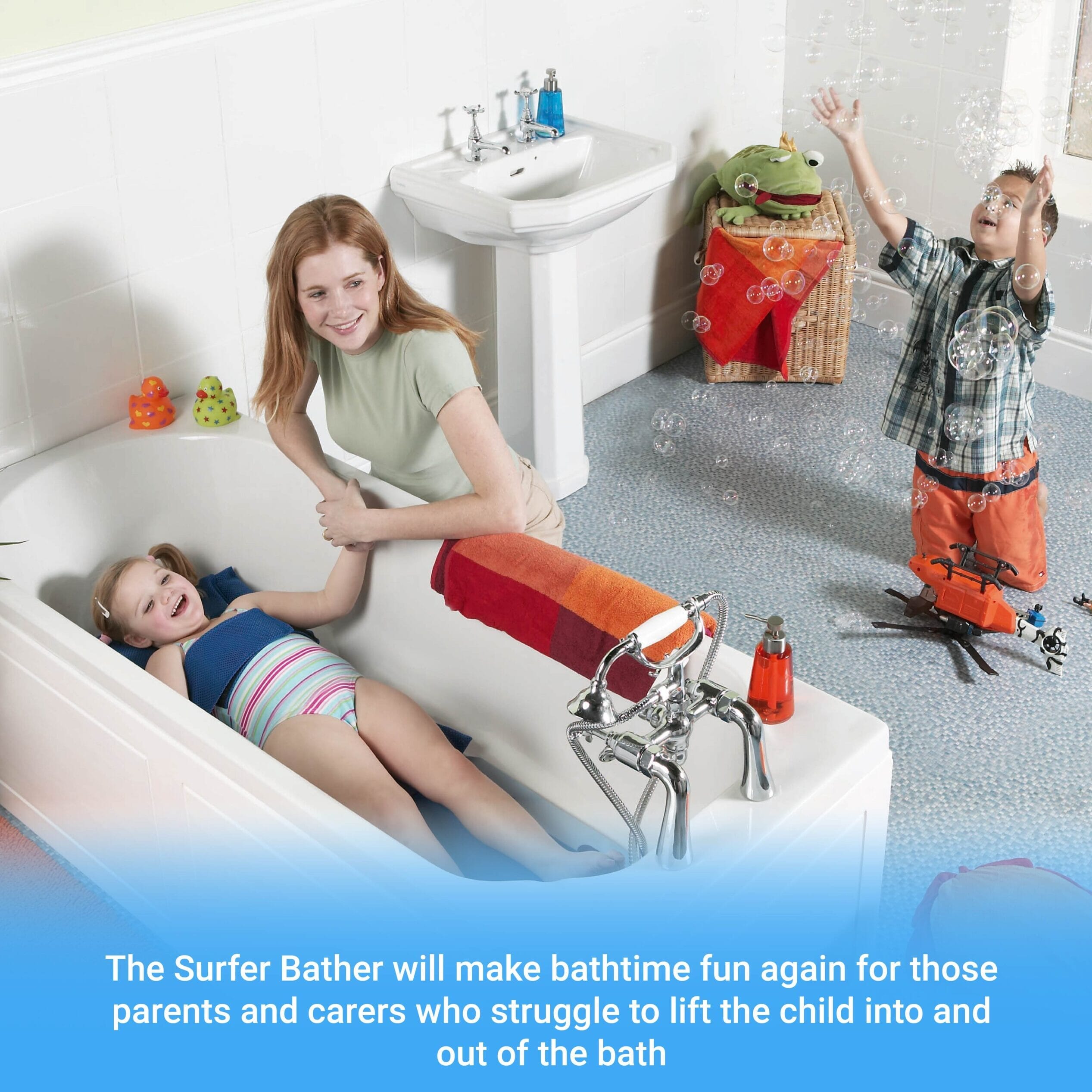 Elévateur de bain motorisé pour enfant Surfer Bather