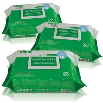 Lingettes antibactériennes Clinell